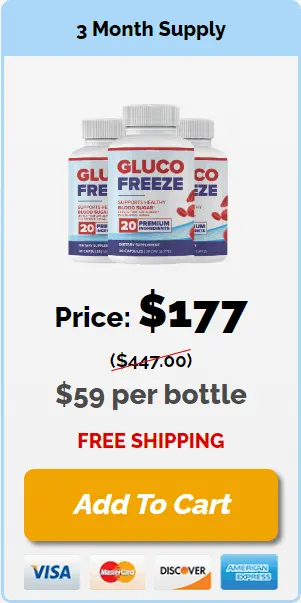 Buy GlucoFreeze 3 Bottles